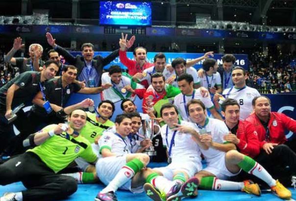 اشتباه سایت فیفا درمورد قهرمانی های فوتسال ایران