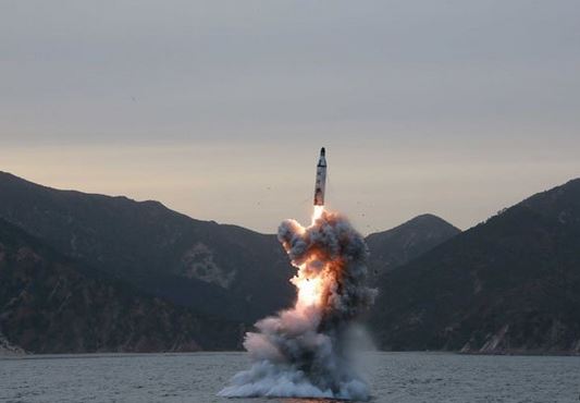 شلیک موشک بالستیک کره شمالی از زیردریایی