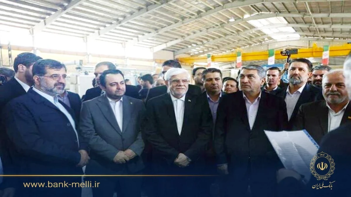با حضور معاون اول رئیس‌جمهور انجام شد؛ افتتاح واحد بزرگ ریسندگی در قم با سرمایه گذاری بانک ملی ایران